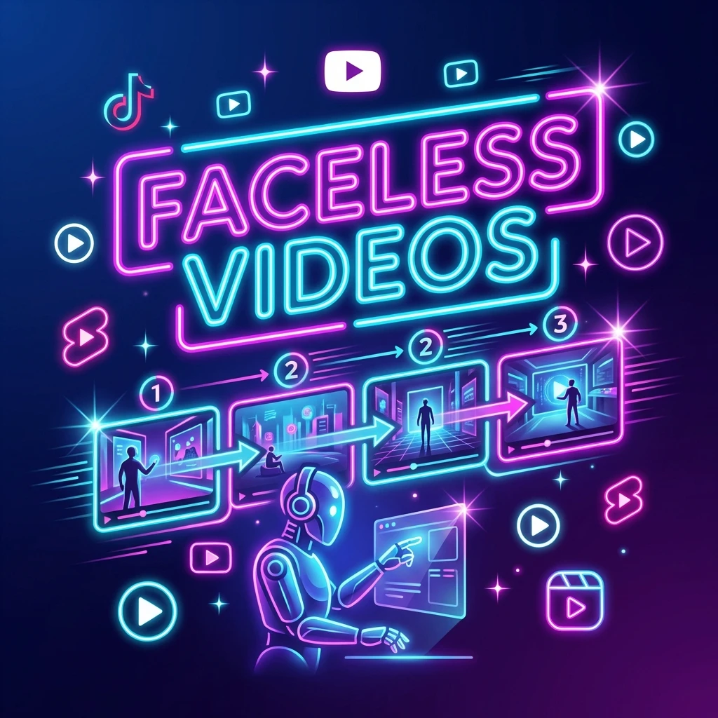 How to Create Faceless Videos with AI: Complete Guide | VidMakerPro Blog